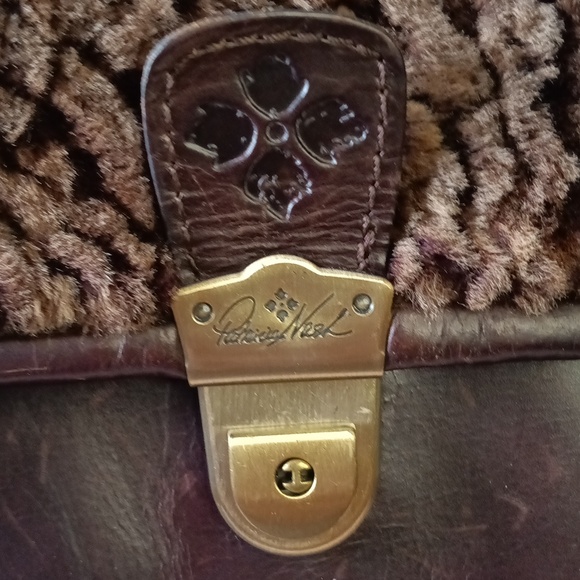 Patricia Nash Leather/Fur Crossbody - Picture 3 of 11